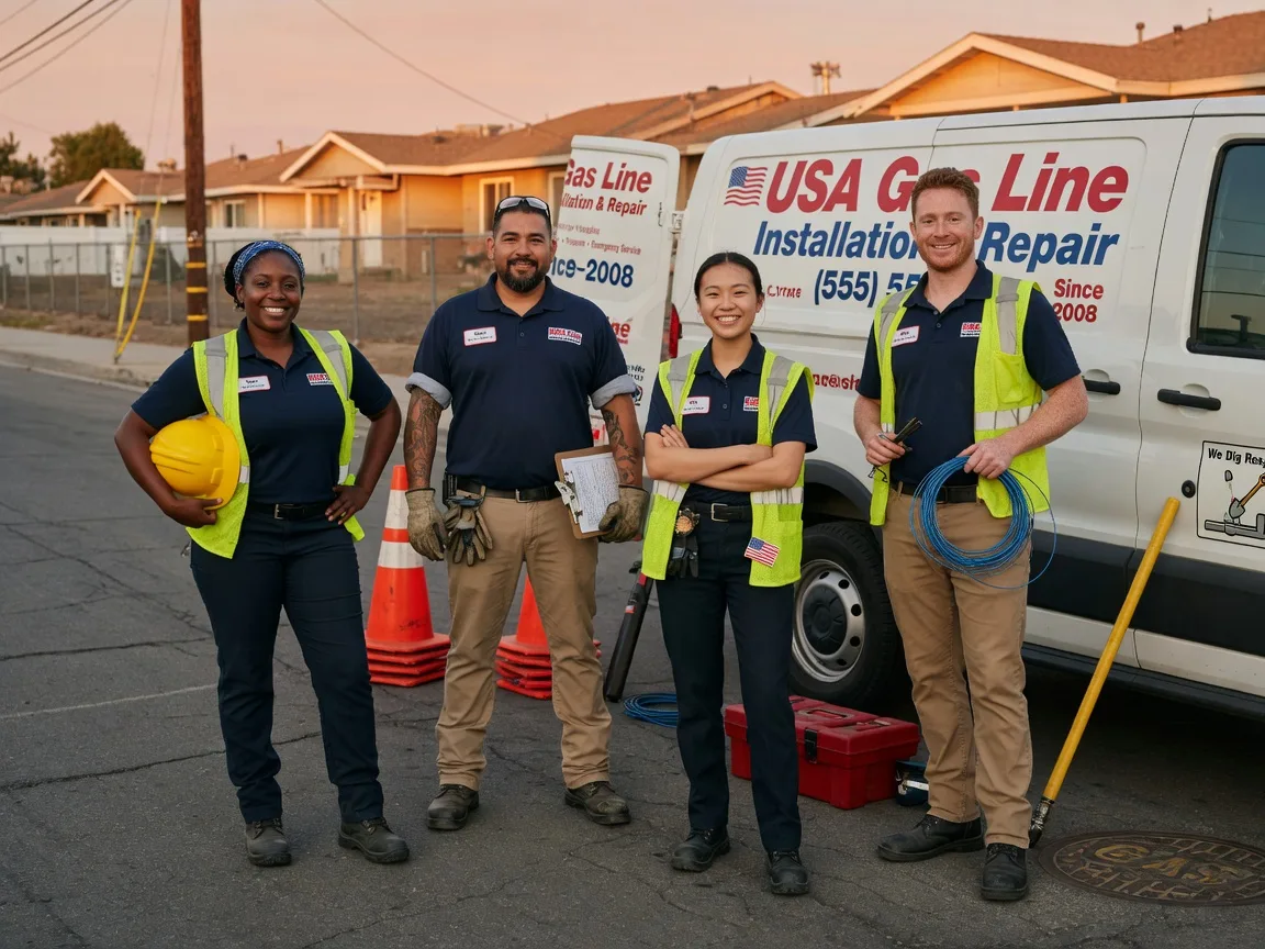 Gas Line Installation company in Emeigh, PA
